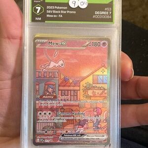 Graded  Pokémon card by degree grading